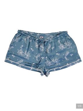 5/$25 Chelsea28 Floral Satin Pajama Shorts